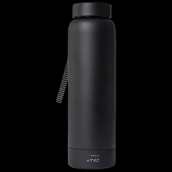 TYLT 24oz Power Water Bottle 2.0 with Built-In Phone Charger/NWT - Picture 2 of 15